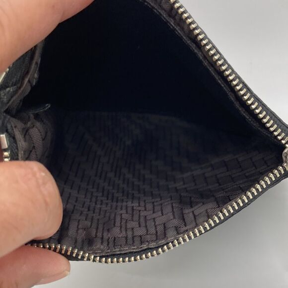 Cole Haan snakeskin clutch/wristlet Black - Picture 7 of 13